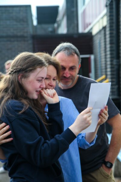 Students celebrate GCSE results